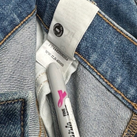 Everlane The Curvy Cheeky Jean Size 35 Women's High Rise Straight Leg Raw Hem - Picture 12 of 16